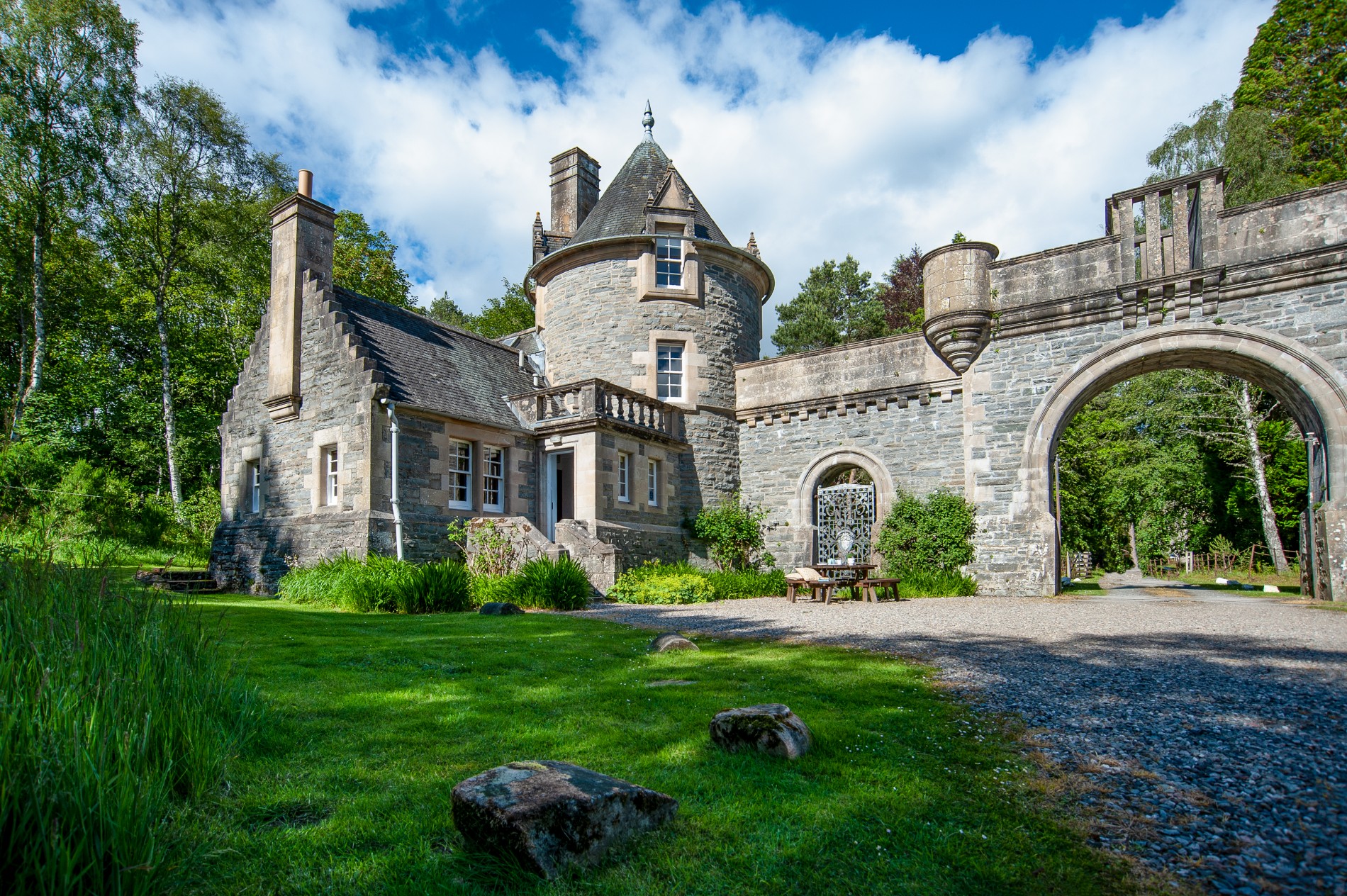 Dunalastair Highland Estate near Pitlochry in Scotland has holiday